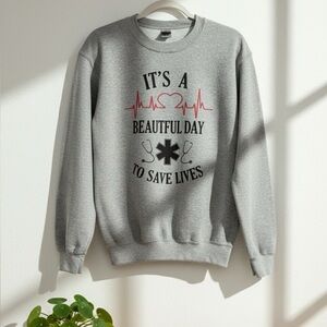 Custom Women’s Grey’s Anatomy Saying Crew Neck Sweater